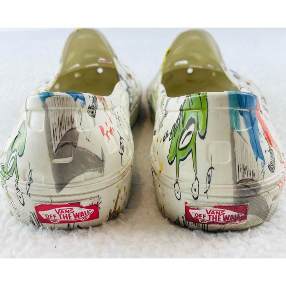 (RARE) VANS • No-Comply x Daniel Johnston Slip-On Trek Slippers - Picture 8 of 15
